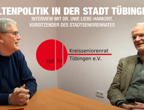 Altenpolitik in der Stadt Tübingen Interview